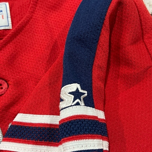 Vintage Kids New York Yankees Starter MLB Baseball 1990s Sports Jersey - Picture 4 of 6